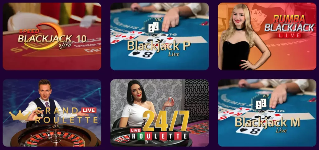 bonusbet live casinos spelaanbod