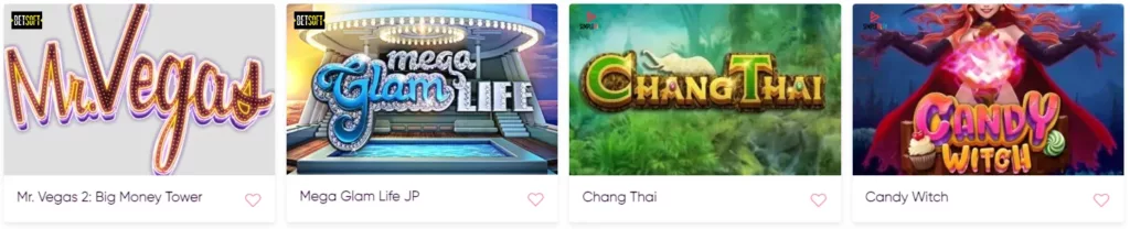 slot paradise spelaanbod