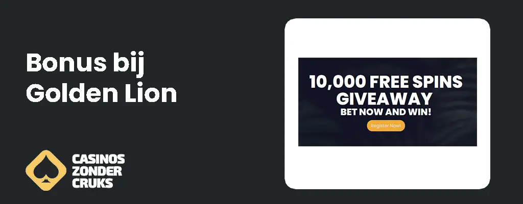 golden lions bonus